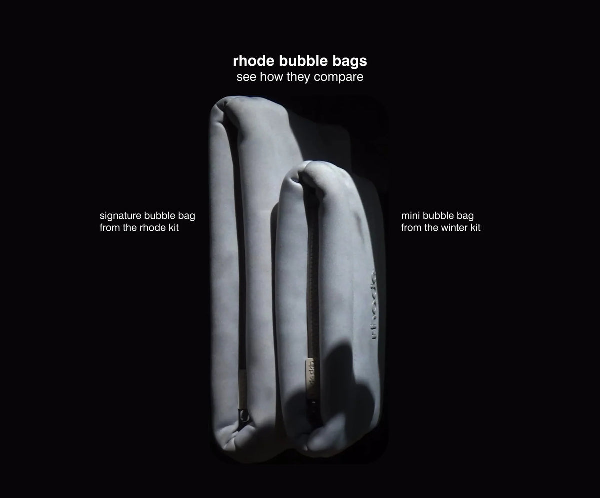MINI RHODE BUBBLE BAG (grey) - disponivel em Portugal – Conhecer o