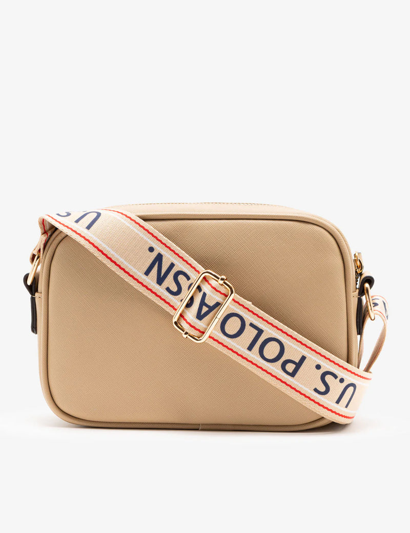 CLASSIC ZIP CROSSBODY BAG (TAN) - Disponivel