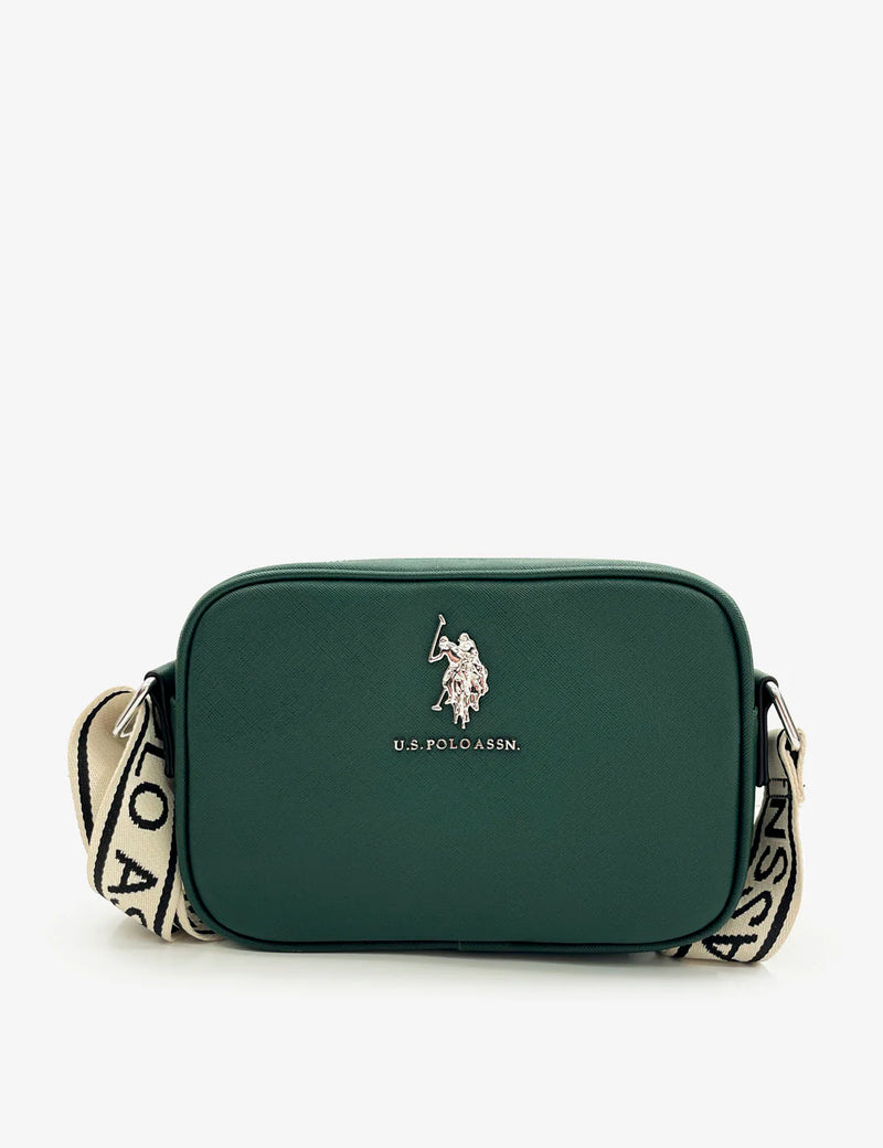 CLASSIC ZIP CROSSBODY BAG (Grass Green)