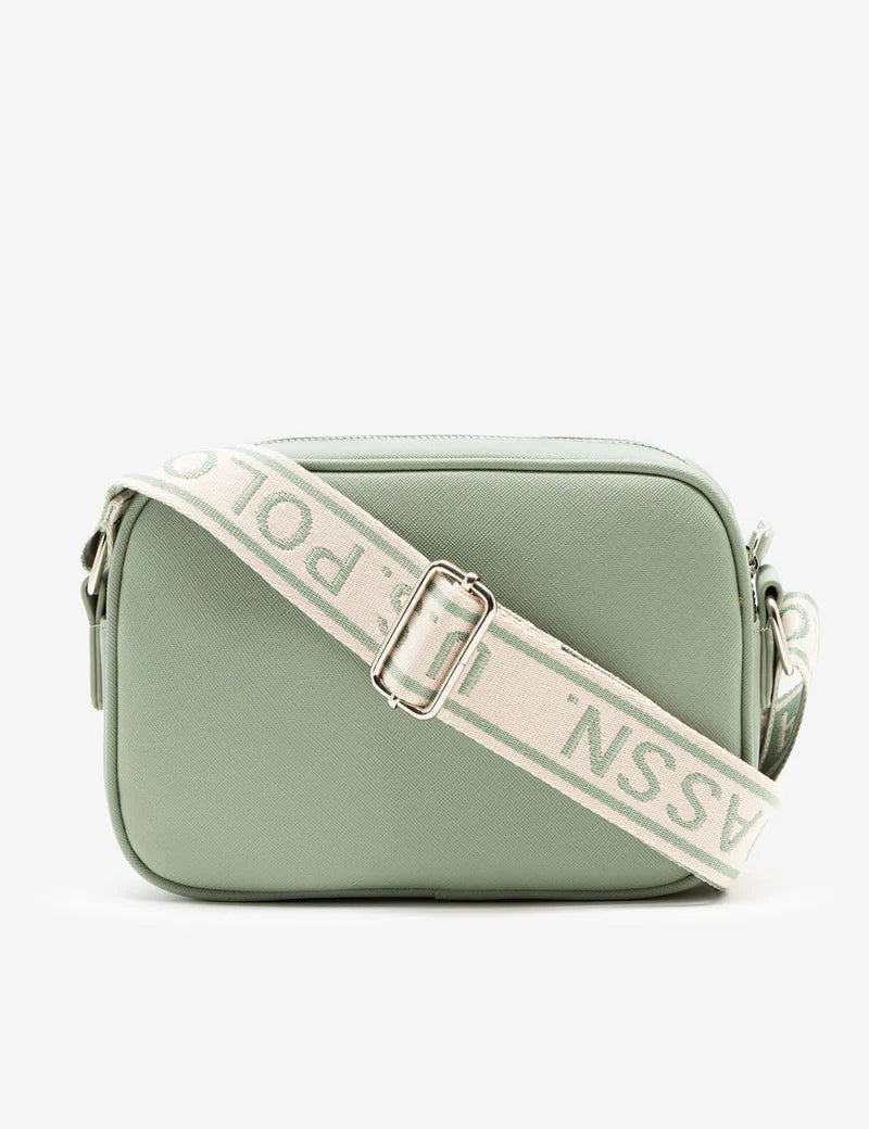 CLASSIC ZIP CROSSBODY BAG (MOSS GREEN)