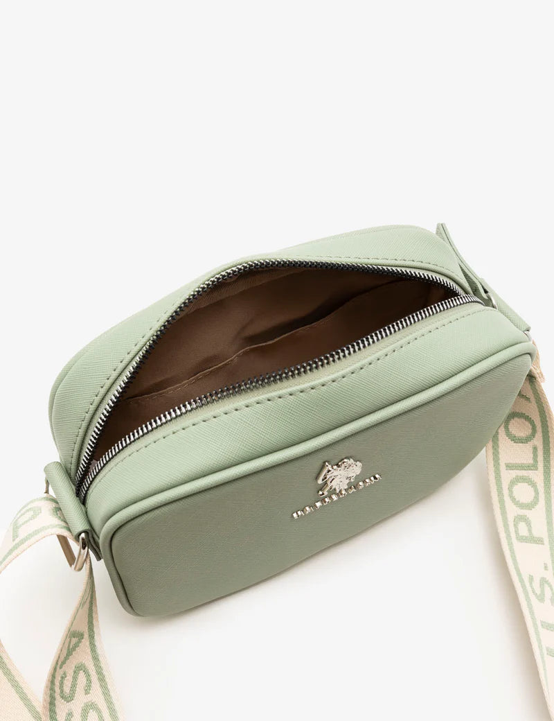 CLASSIC ZIP CROSSBODY BAG (MOSS GREEN)