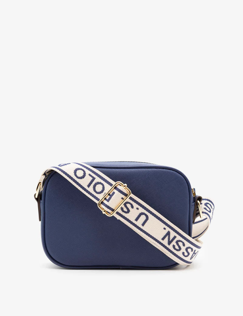 CLASSIC ZIP CROSSBODY BAG (Navy)