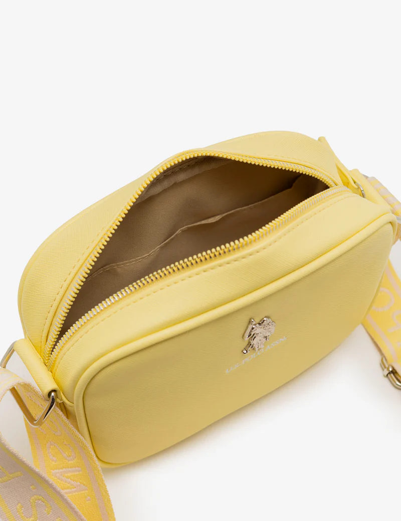 CLASSIC ZIP PRINTED CROSSBODY BAG (Buttercup Yellow)