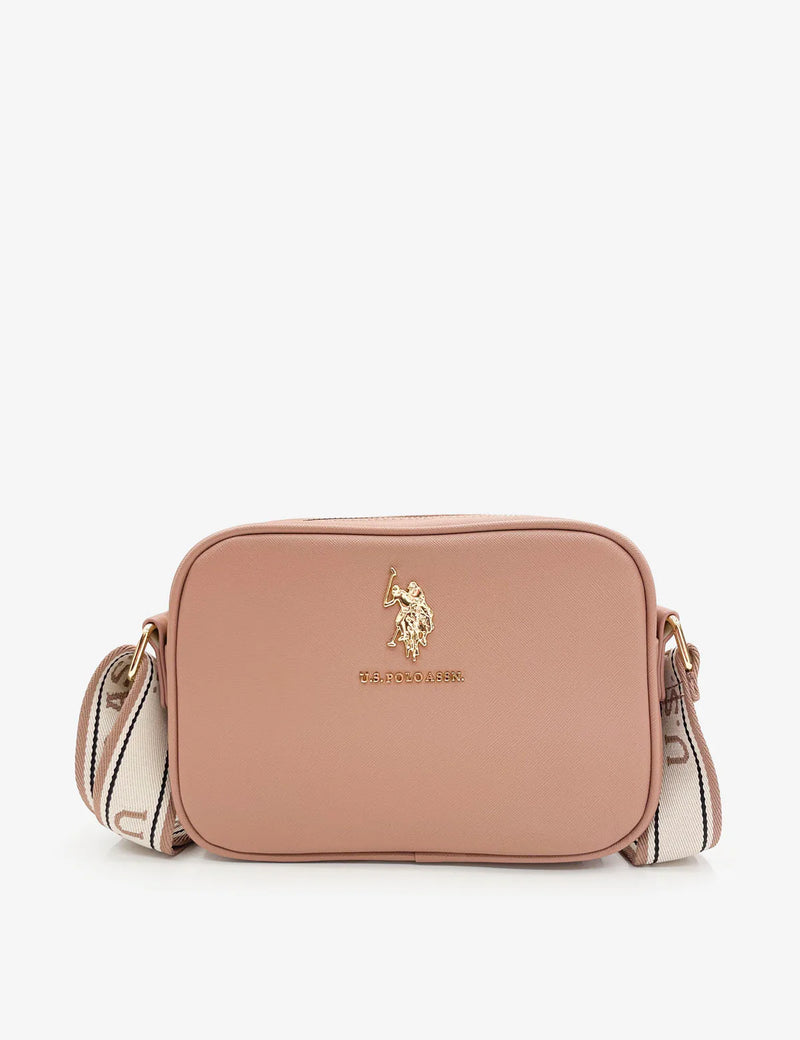 CLASSIC ZIP CROSSBODY BAG (Mauve)