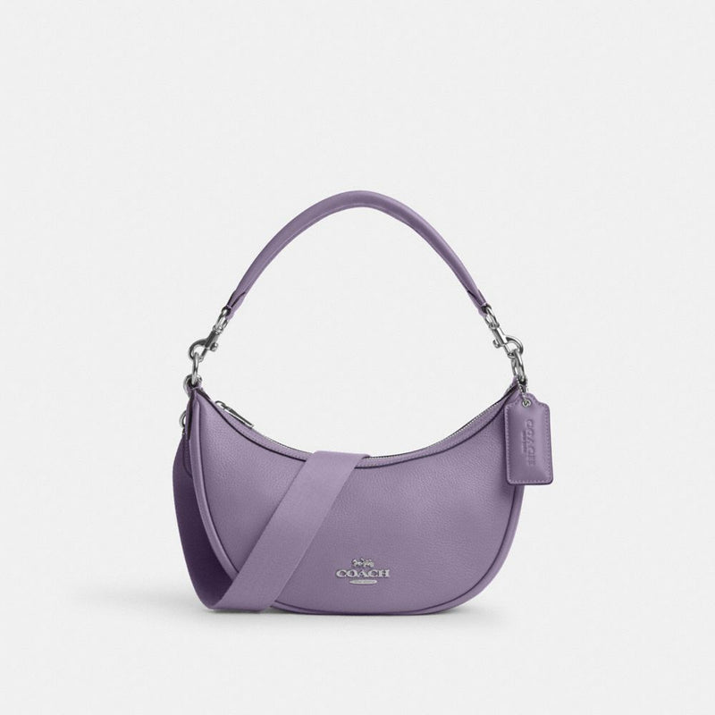 Aria Shoulder Bag (Silver/Light Violet)