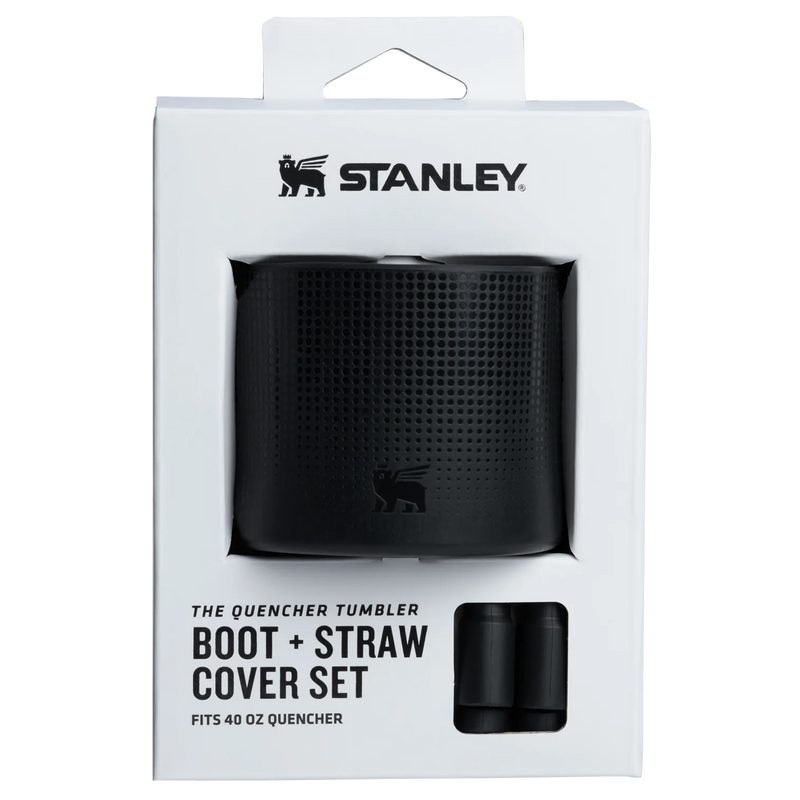 Stanley Quencher Boot and Straw Cover Set (Black) - Disponivel