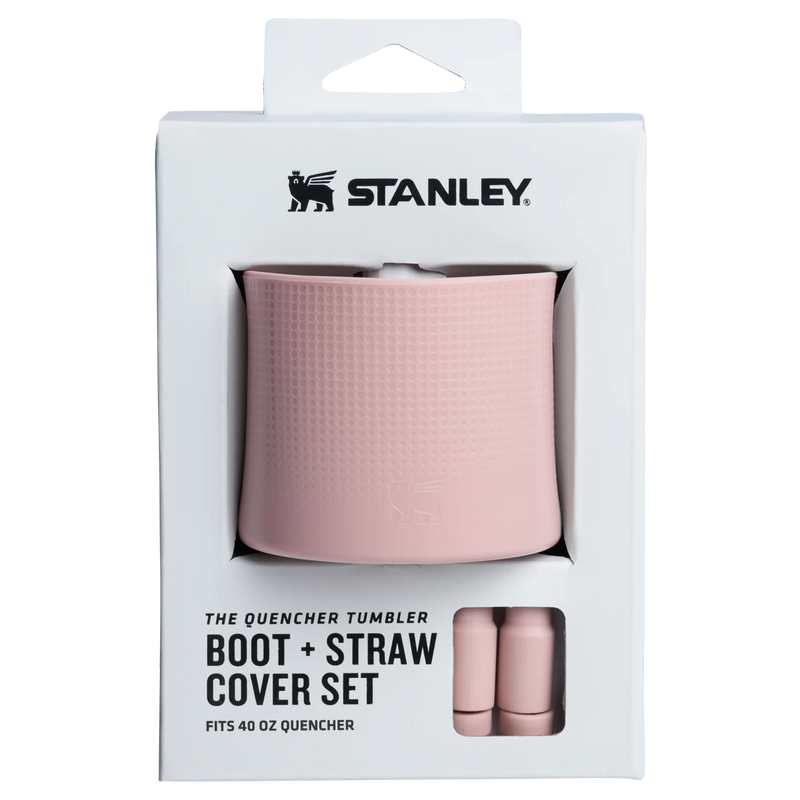 Stanley Quencher Boot and Straw Cover Set (Pink Dusk) - Disponivel