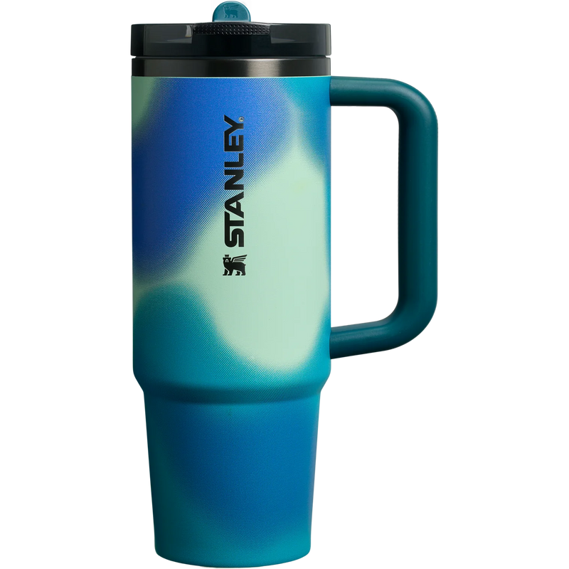 The New Frequency Quencher ProTour Flip Straw Tumbler | 30 OZ | 0.88L (Coastal Teal Motion)