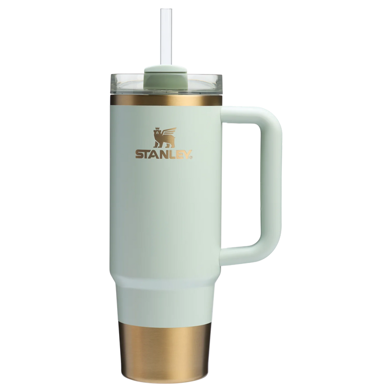 The Holiday Quencher H2.O FlowState™ Tumbler | 30 OZ | 0.88L (Gilded Celadon)