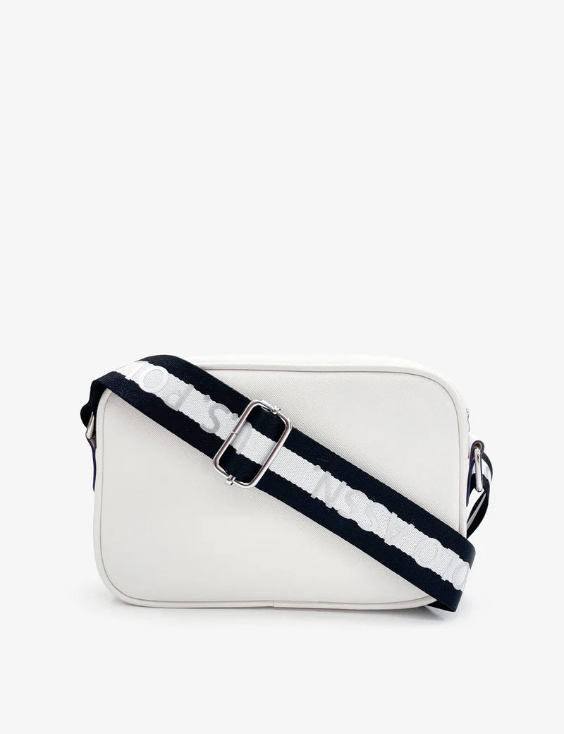 CLASSIC ZIP CROSSBODY BAG (Snow White)