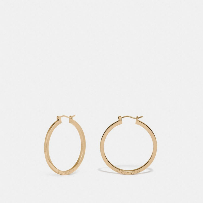 Hoop Earrings (Gold)